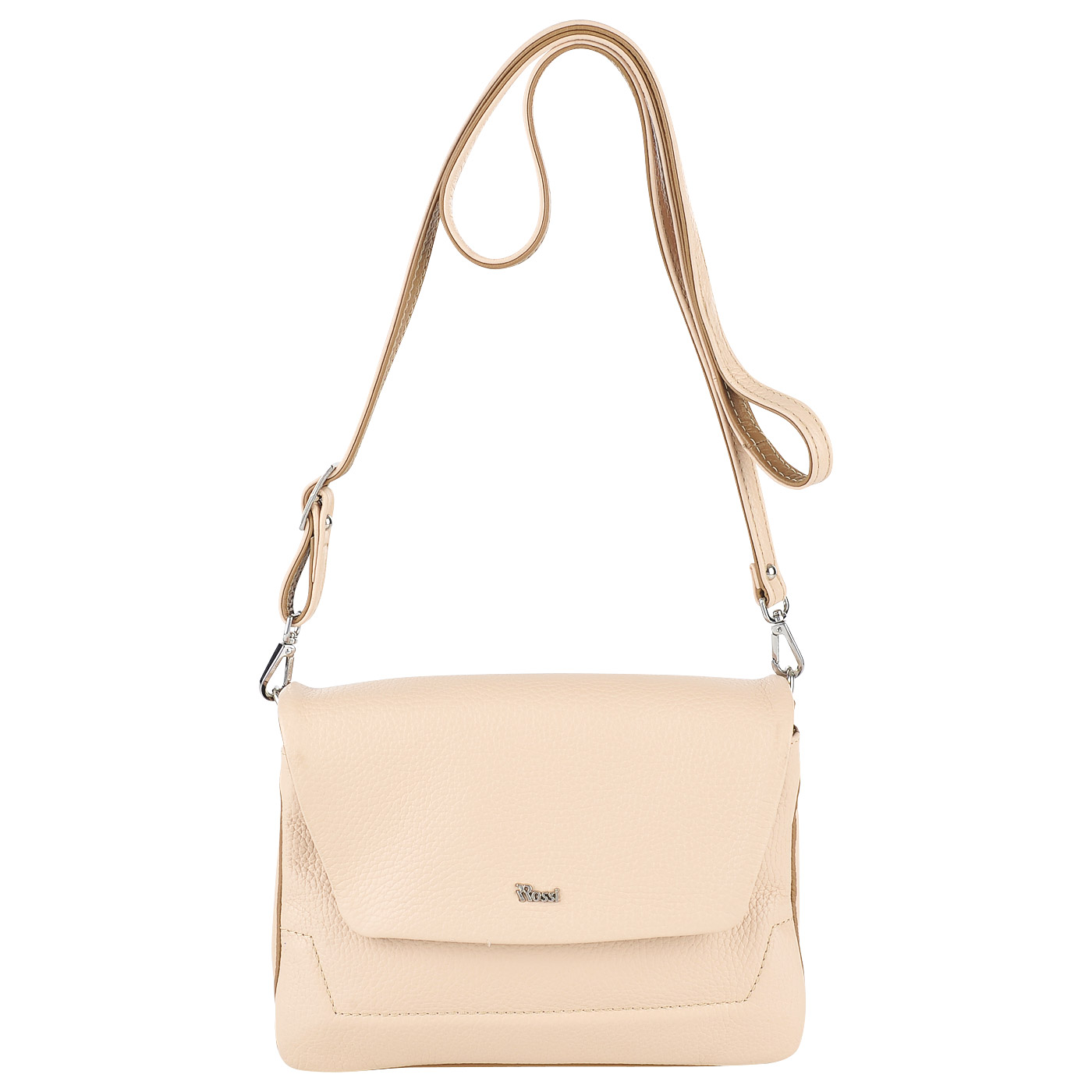 Bruno Rossi Женская кожаная сумка через плечо