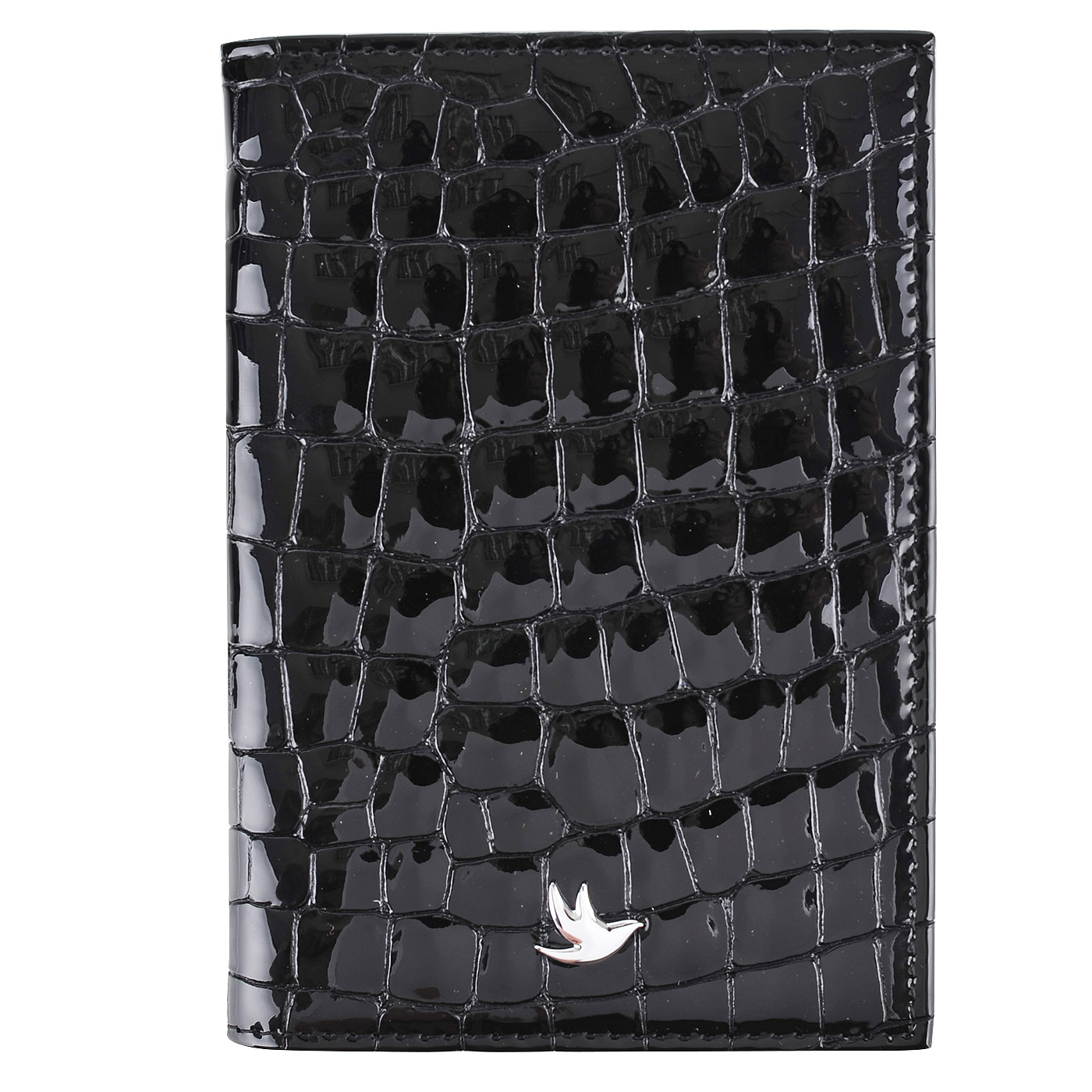 Aurelli Обложка для паспорта с отделкой под крокодиловую кожу