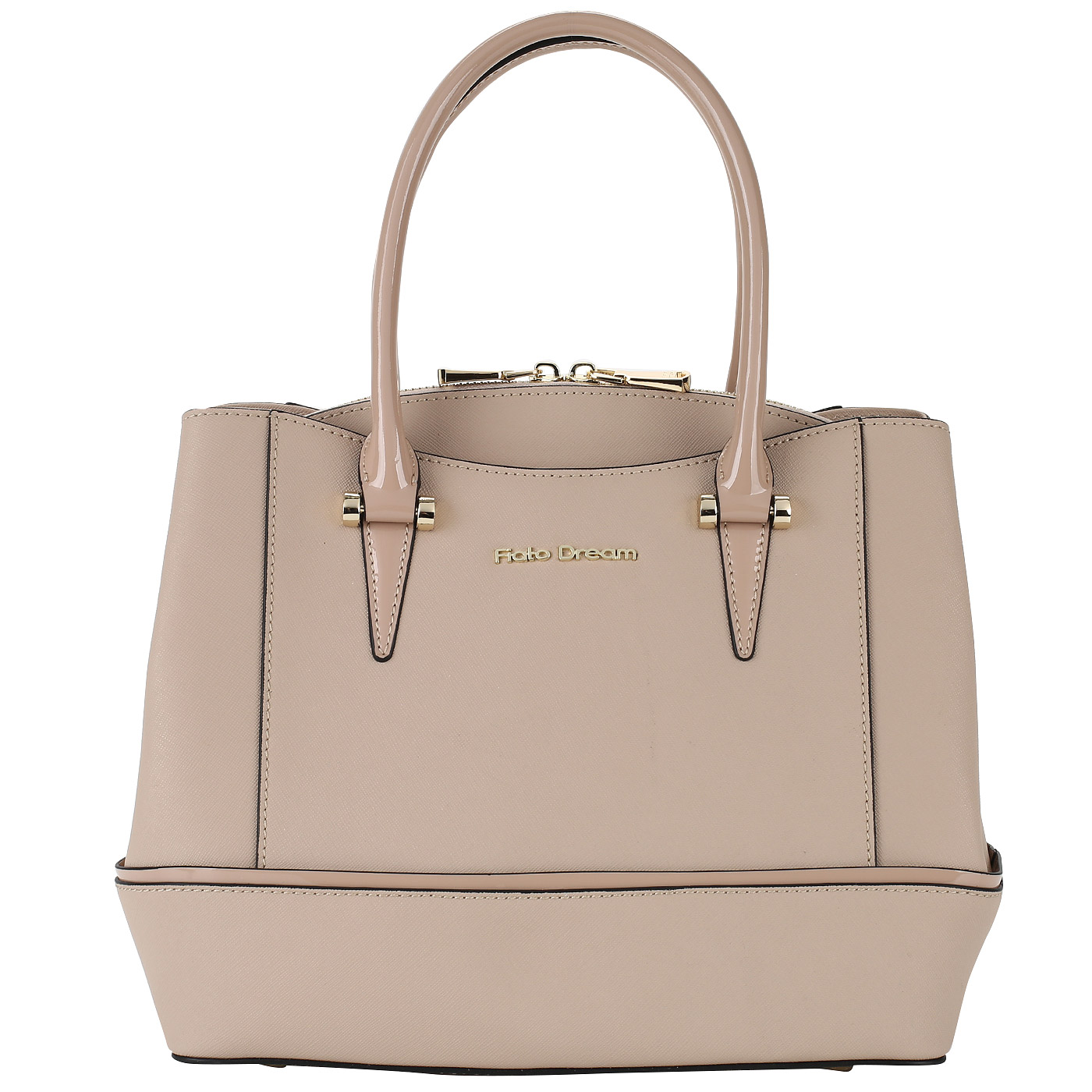 Fiato Dream Женская сумка из сафьяна на двойной молнии