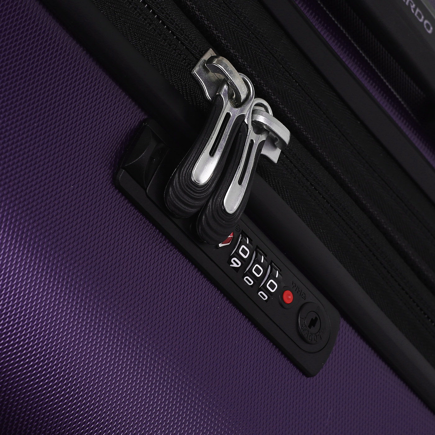 Чемодан большой L из ABS-пластика с кодовым замком Ricardo Santa Cruz 7.0