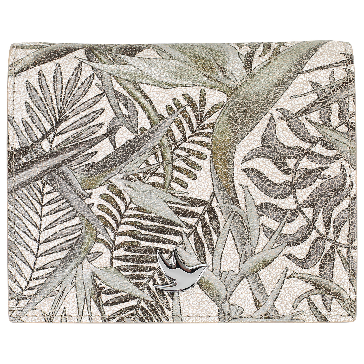 Aurelli Бежевый кошелек на кнопке