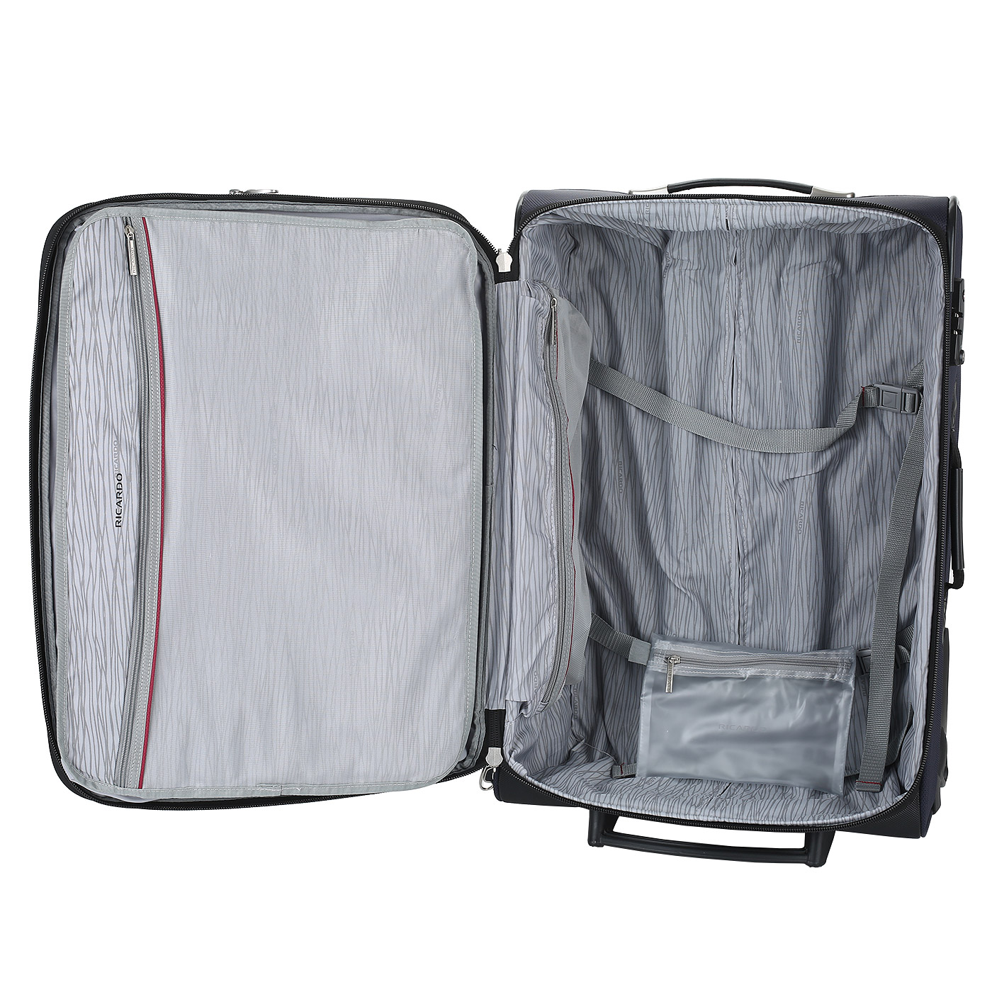 Чемодан средний M тканевый с кодовым замком Ricardo Monterey 2.0