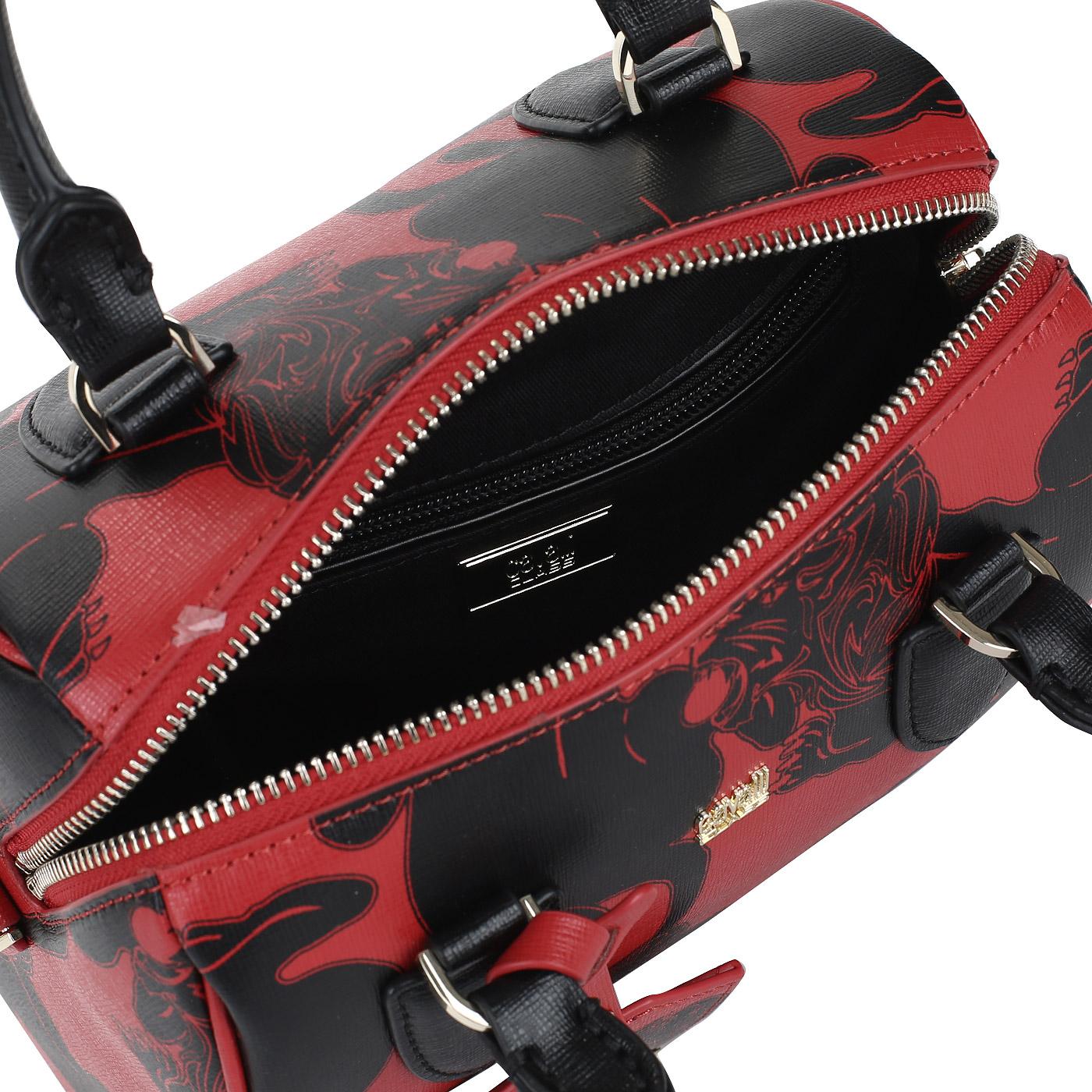 Сумочка с двумя плечевыми ремешками Cavalli Class Leo