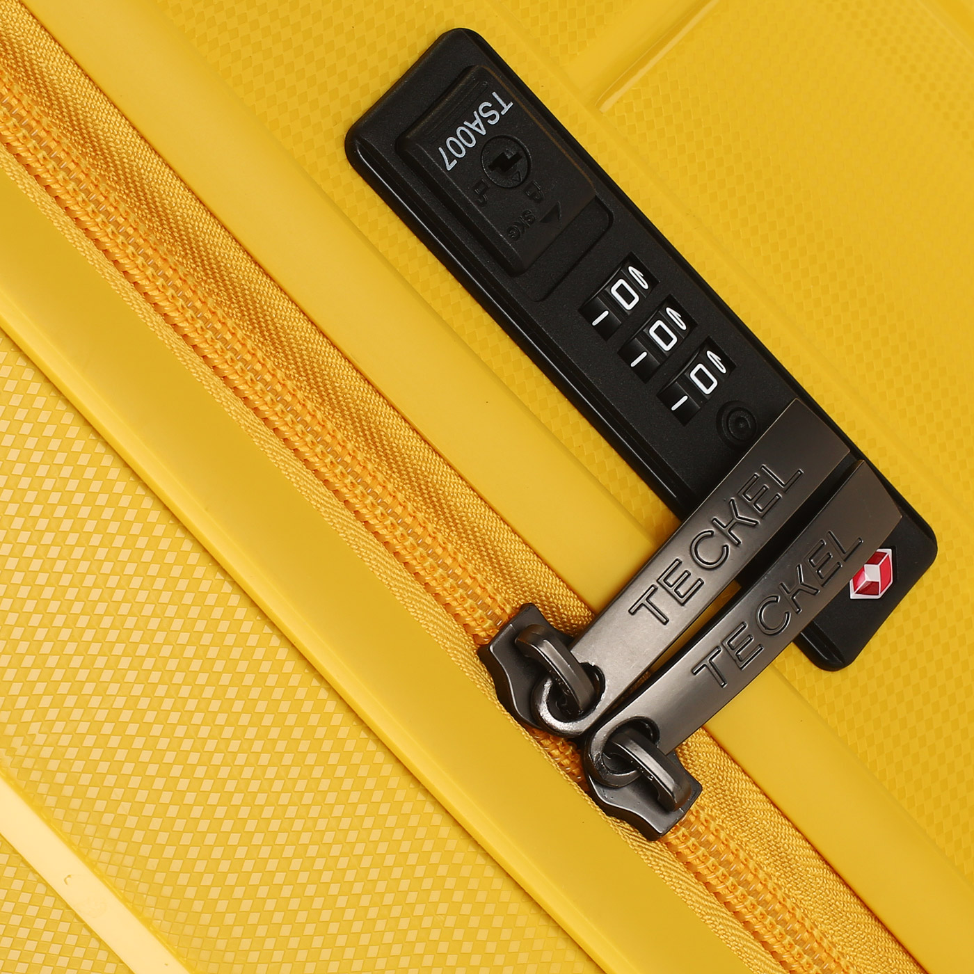 Чемодан большой L из полипропилена с кодовым замком Teckel Avenue