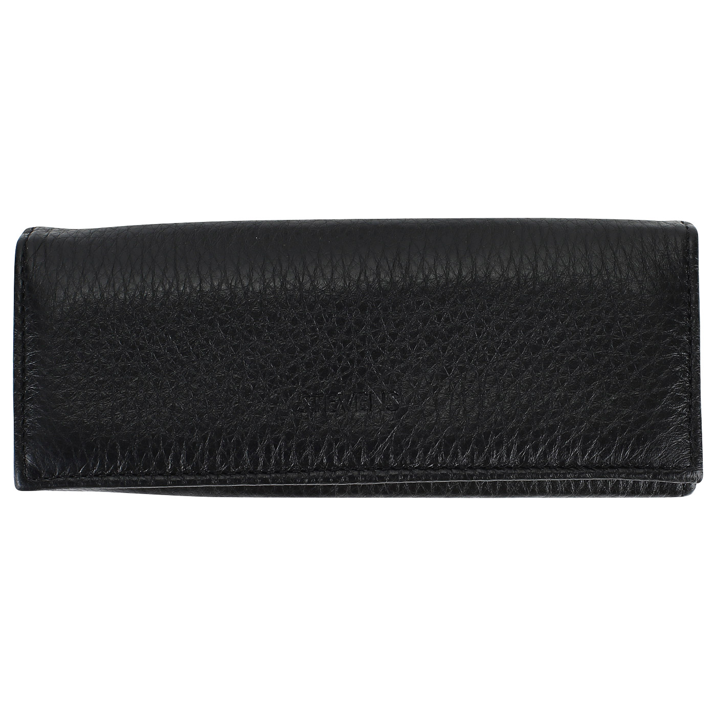 Stevens Мужская ключница из черной кожи