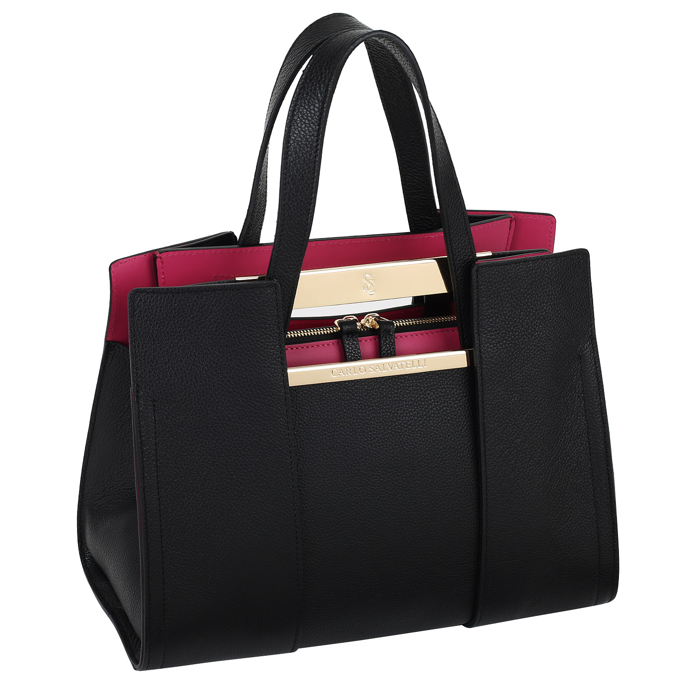 Кожаная сумка Carlo Salvatelli Zaira gemma