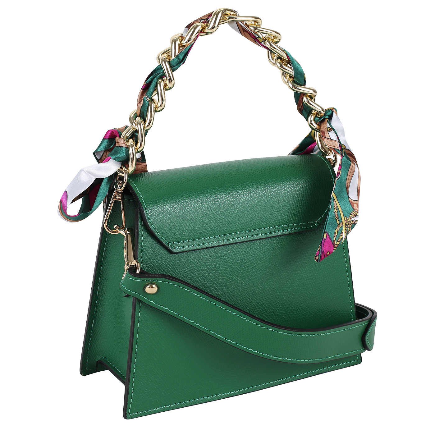 Кожаная сумка с цепочкой Piumelli Titta