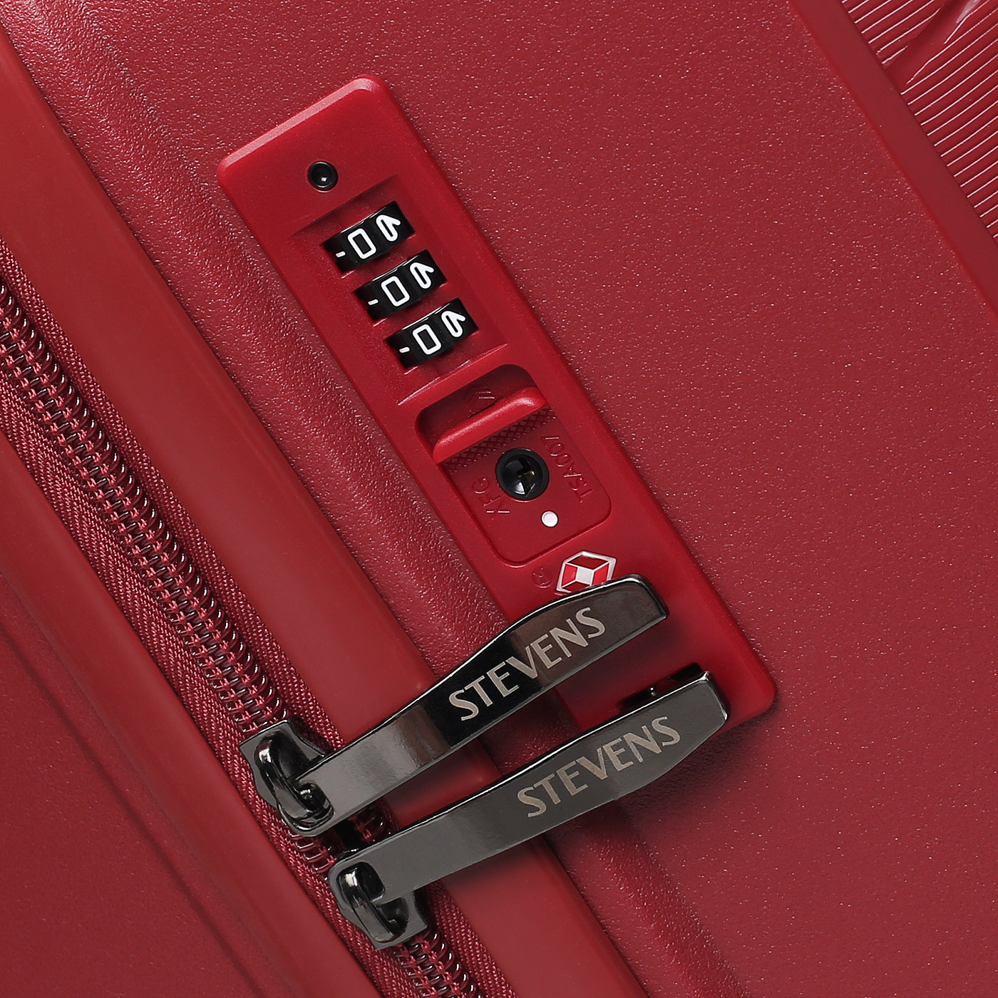 Чемодан большой L из полипропилена Stevens Chrome