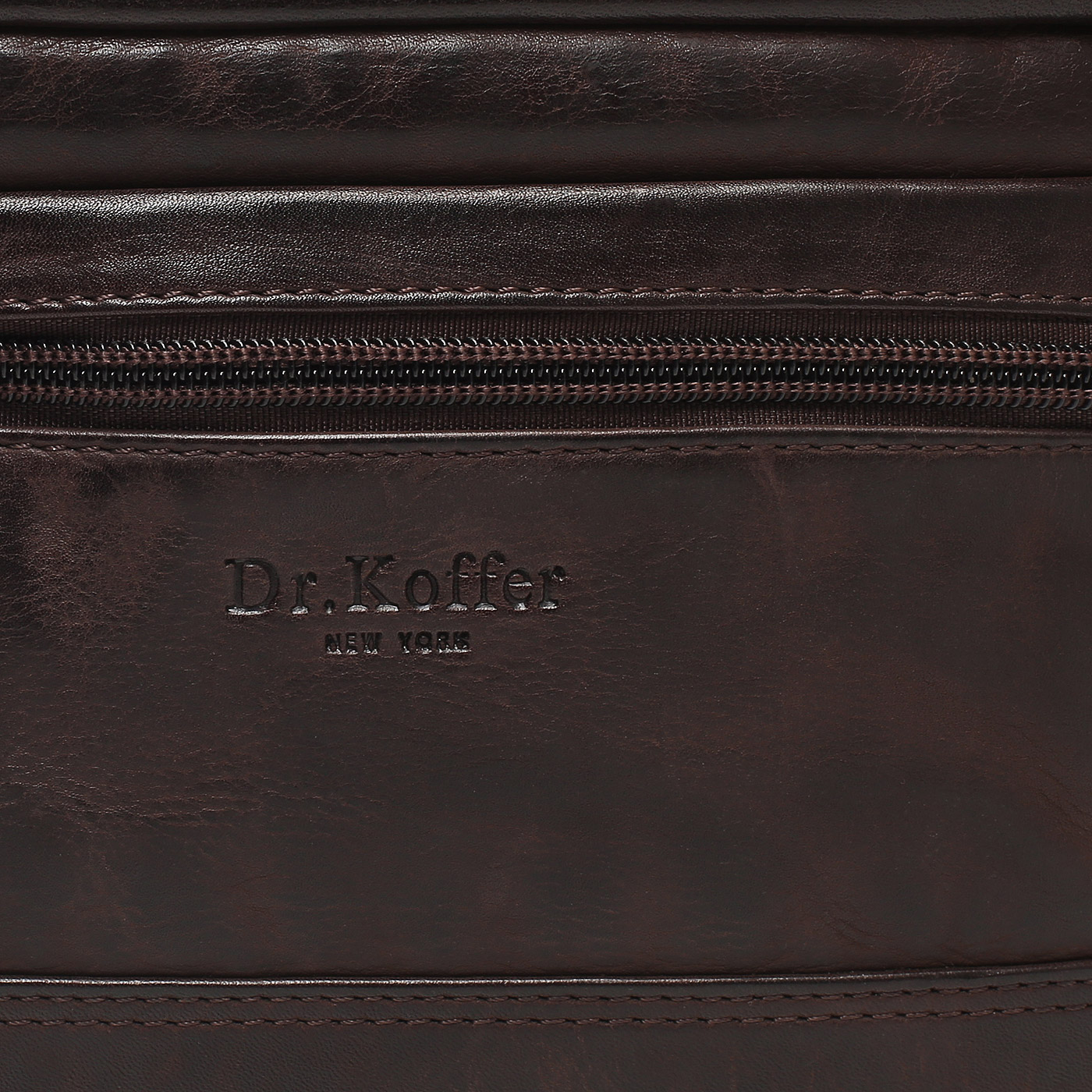 Кожаная сумка Dr. Koffer 