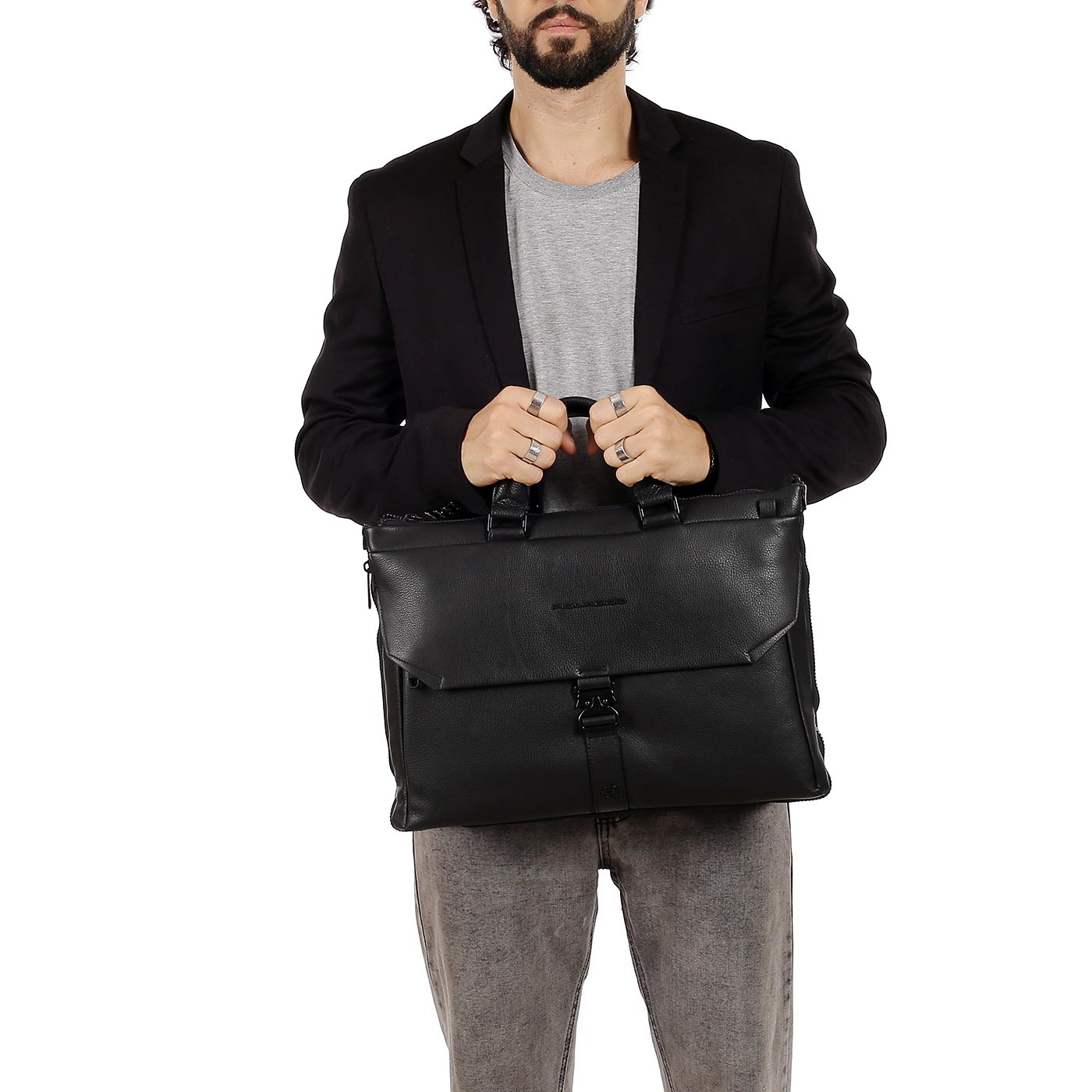 Сумка для ноутбука и документов Piquadro Than