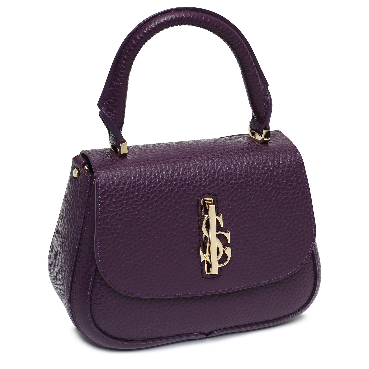 Кожаная сумка Carlo Salvatelli Ives cervino