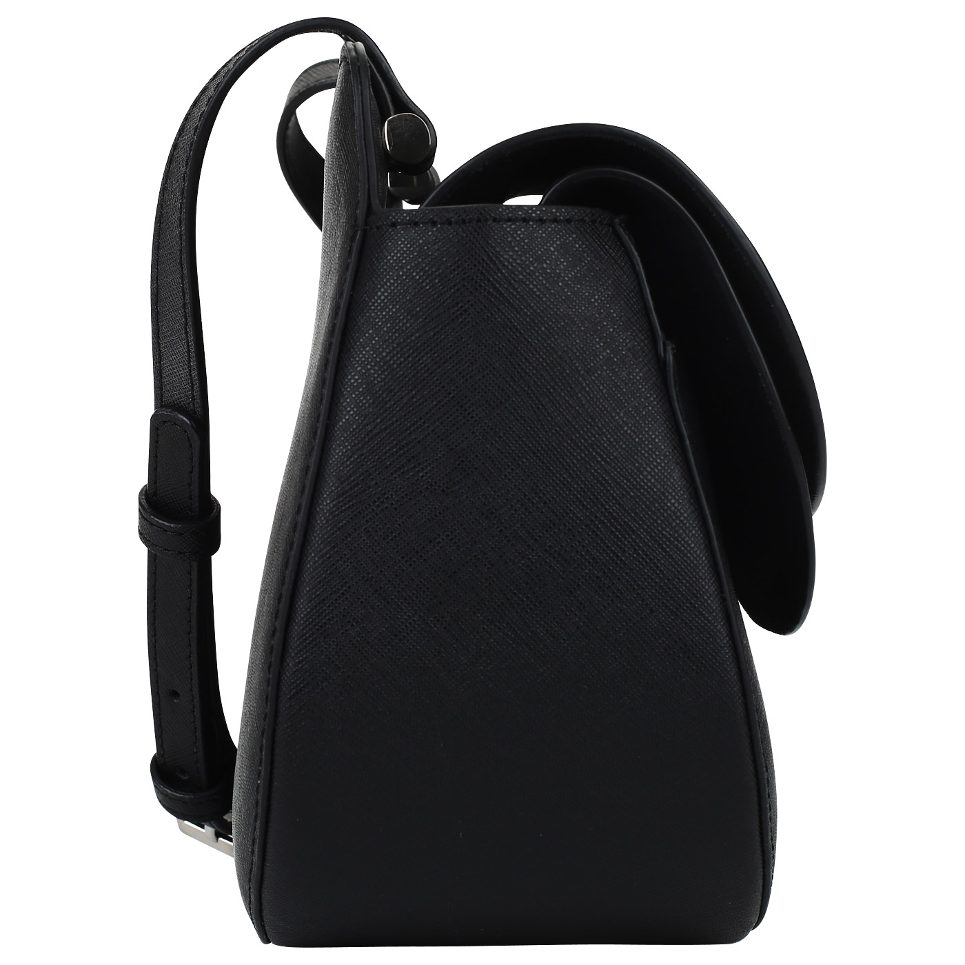 Сумочка-седло из натурального сафьяна Cromia Perla