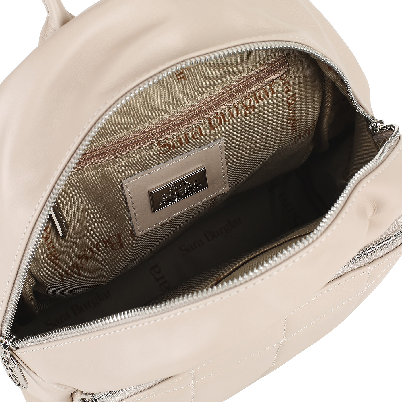 Кожаный рюкзак Sara Burglar Regina Soft