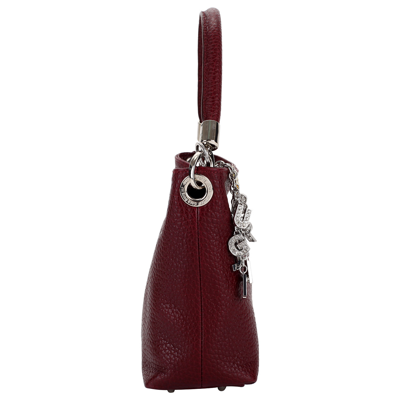 Бордовая кожаная сумочка Sara Burglar Ariel Qerida