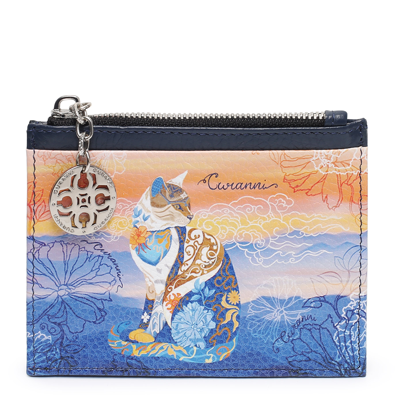 Curanni Визитница с принтом