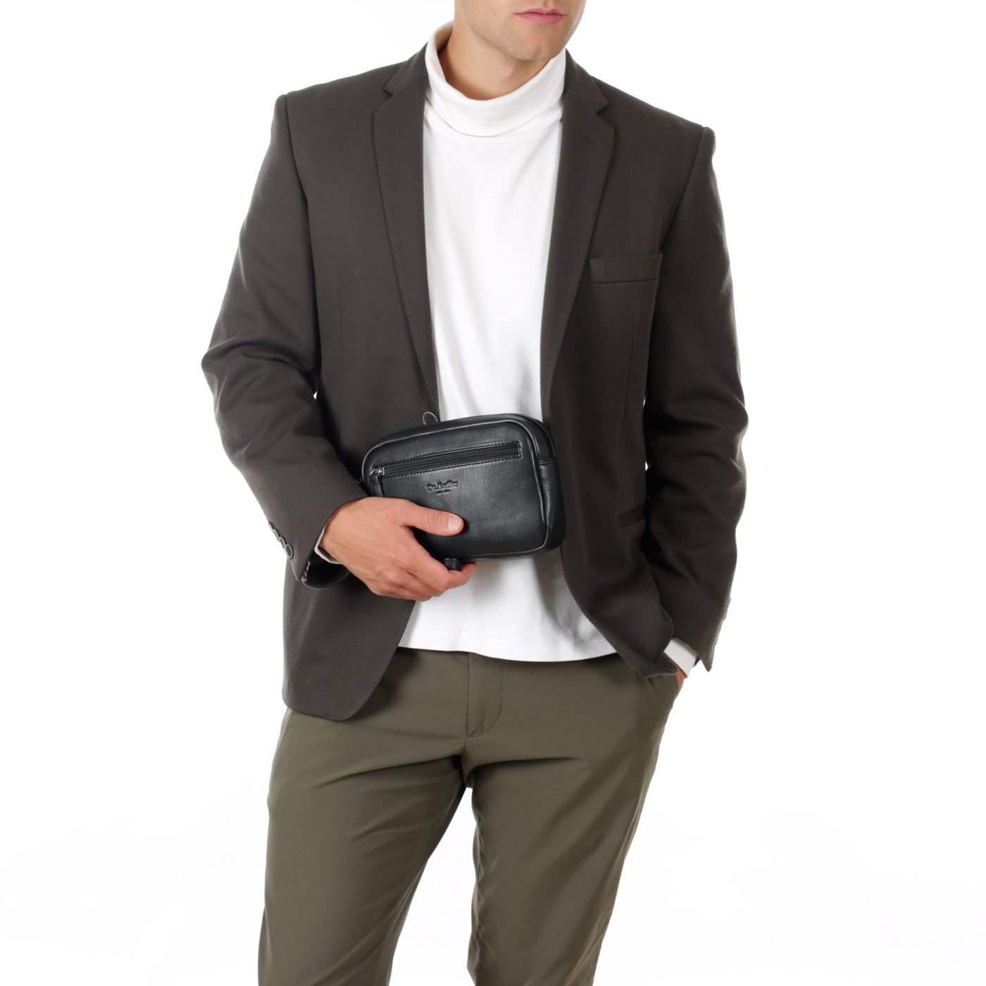 Кожаная сумка Dr. Koffer 