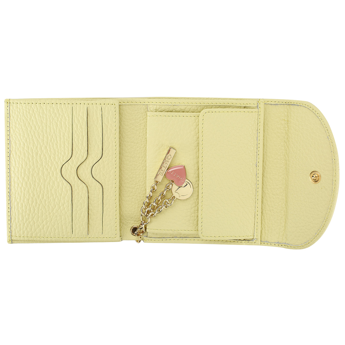 Маленькое кожаное портмоне Chatte Amelie