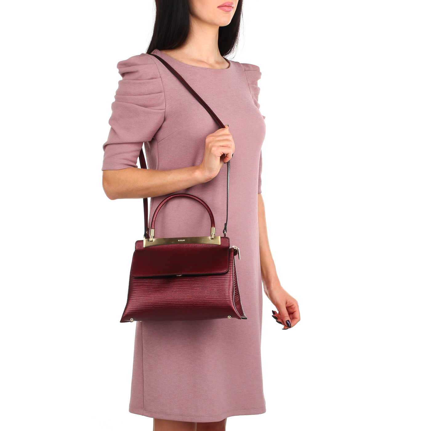 Сафьяновая сумка Ripani Calatea