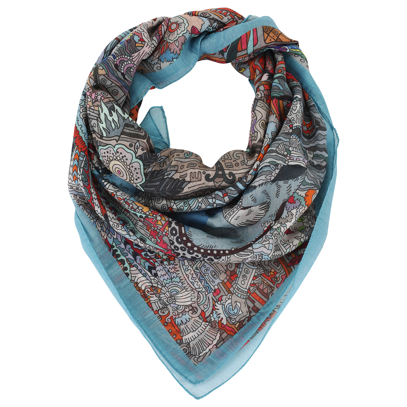 Платок Radical Chic Maya Calendar