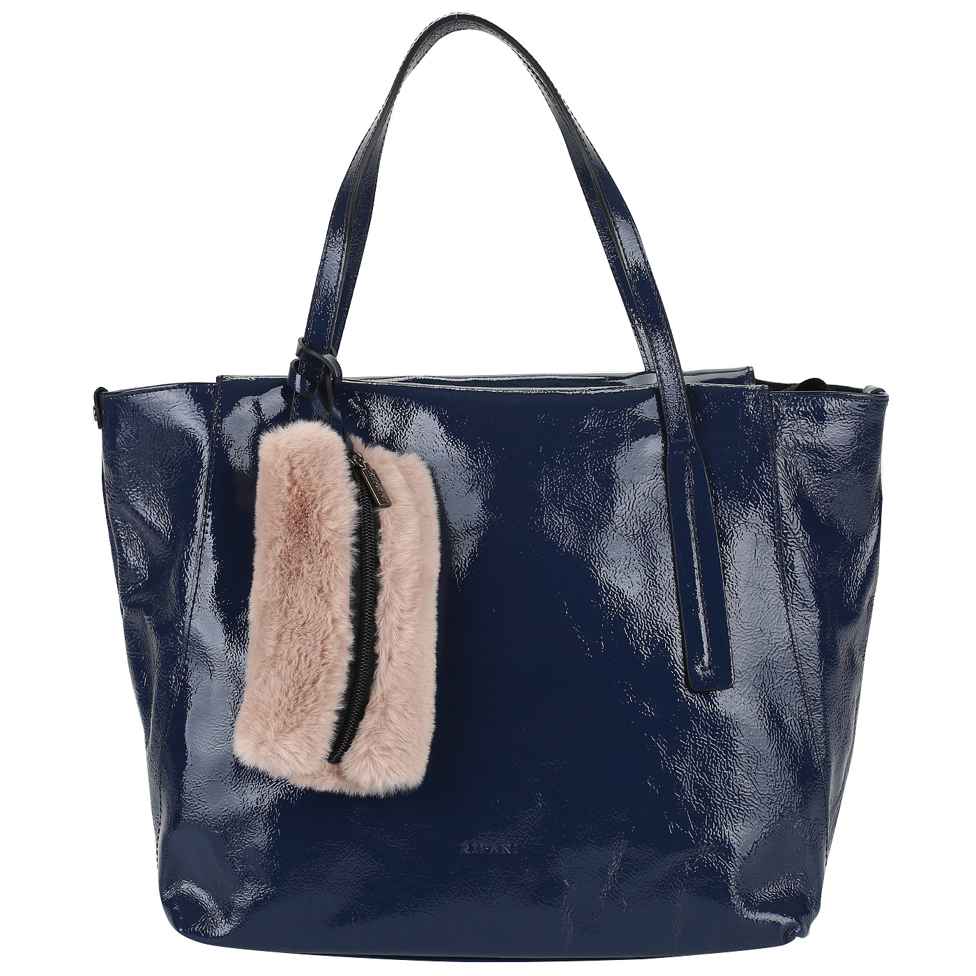 Кожаная сумка с оригинальным брелоком Ripani Zamia