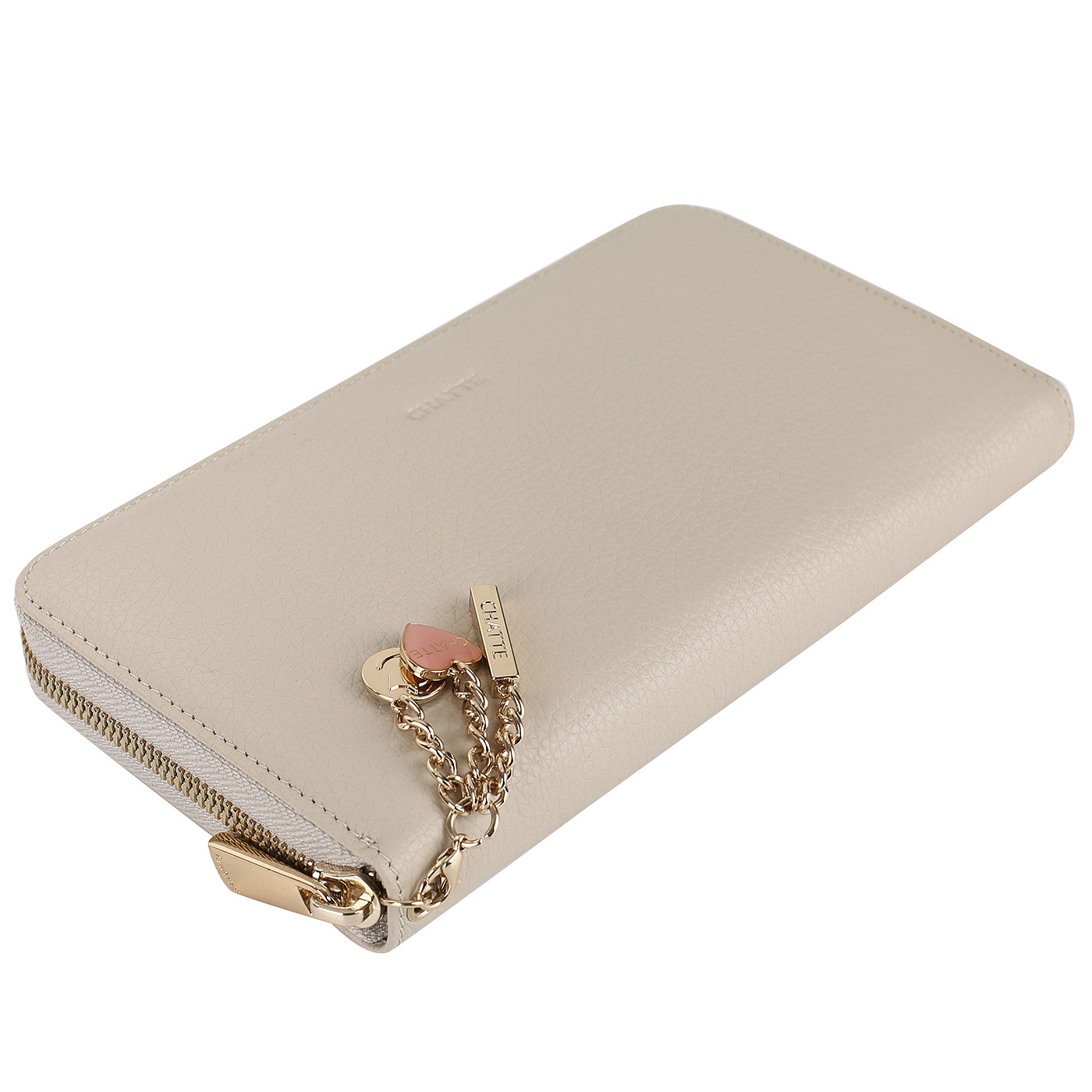 Кошелек из кожи на молнии Chatte Amelie