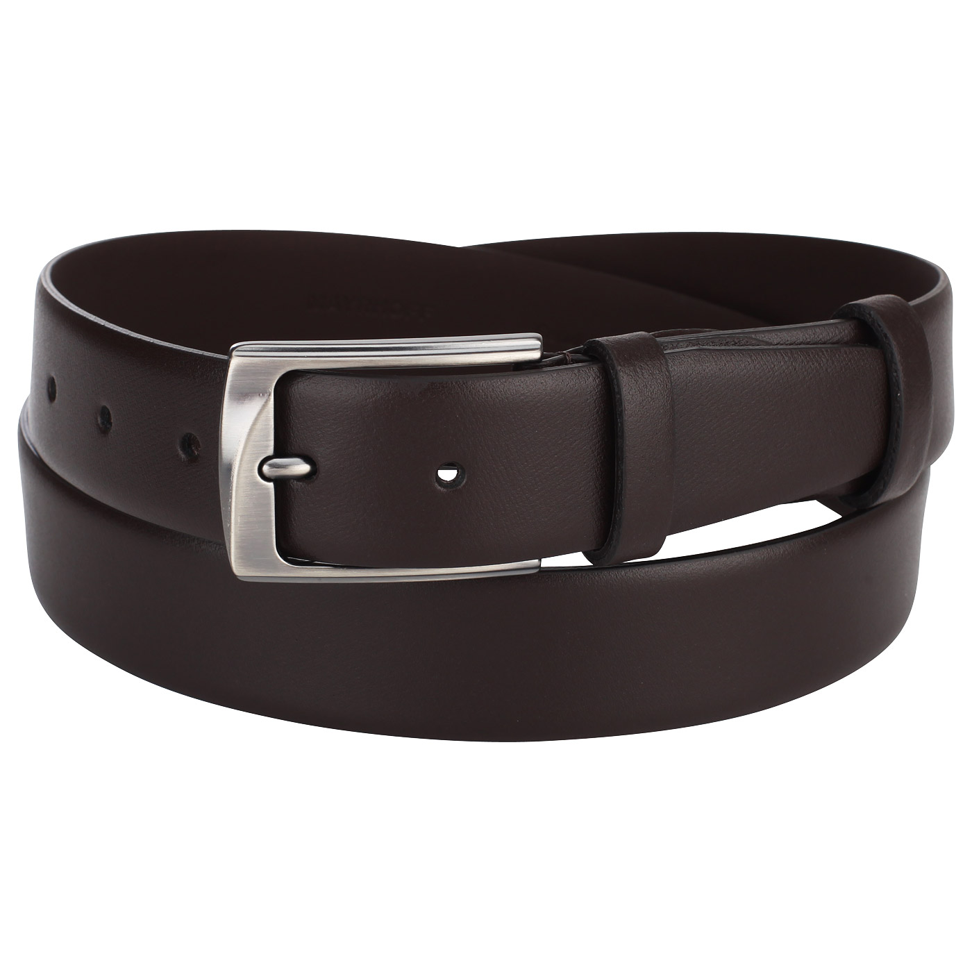 Mayrhoff Коричневый сафьяновый ремень