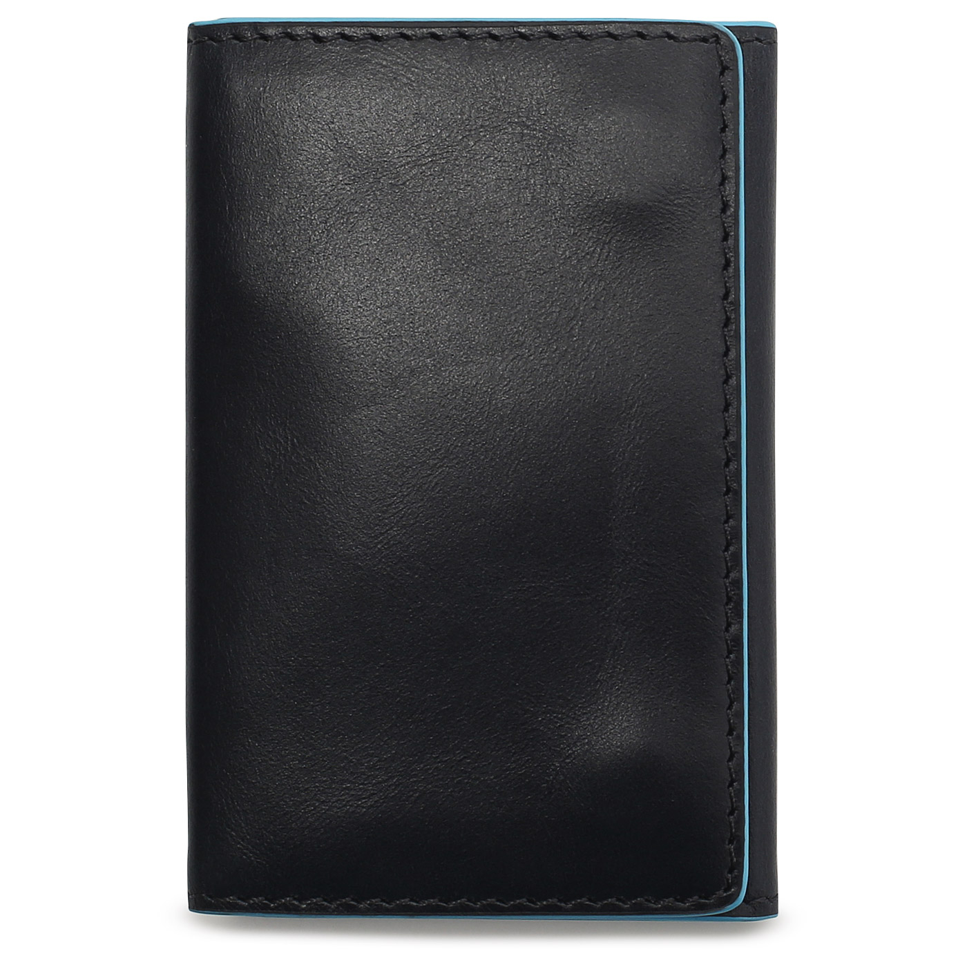 Кожаная визитница Piquadro Blue square
