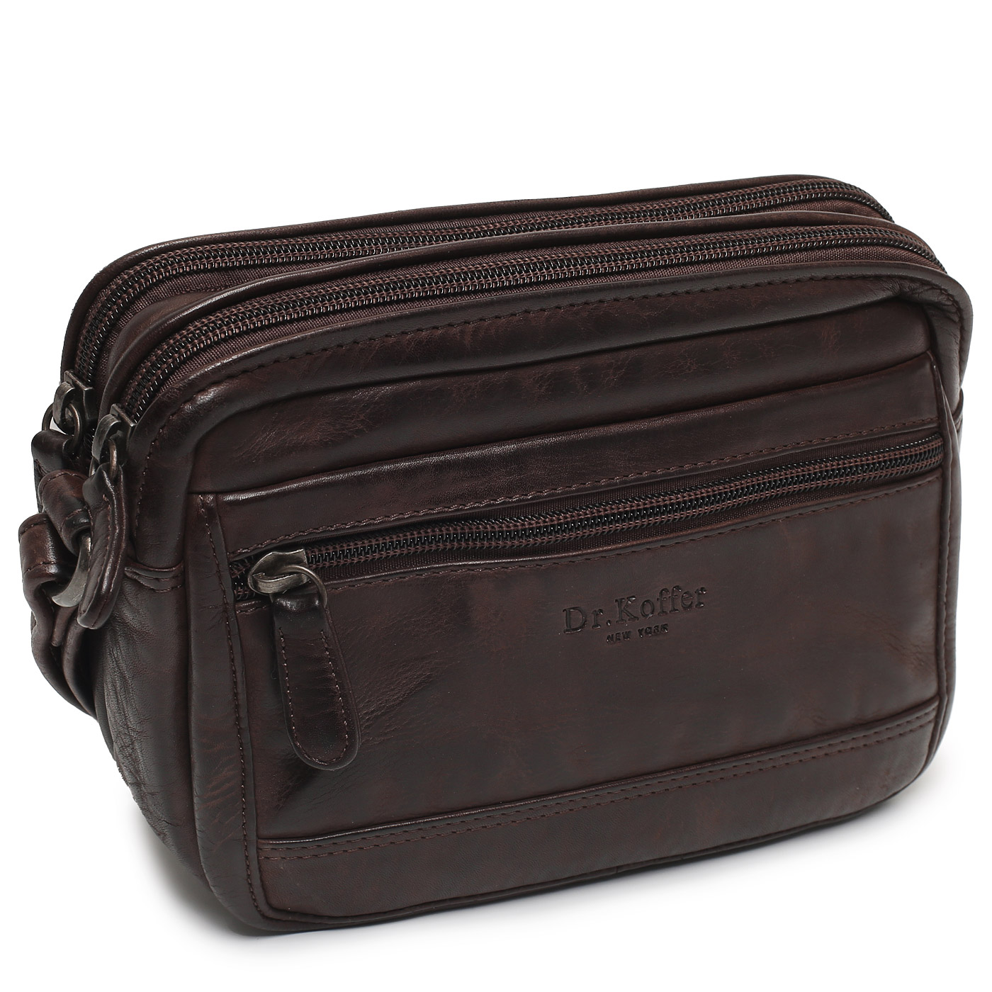 Кожаная сумка Dr. Koffer 