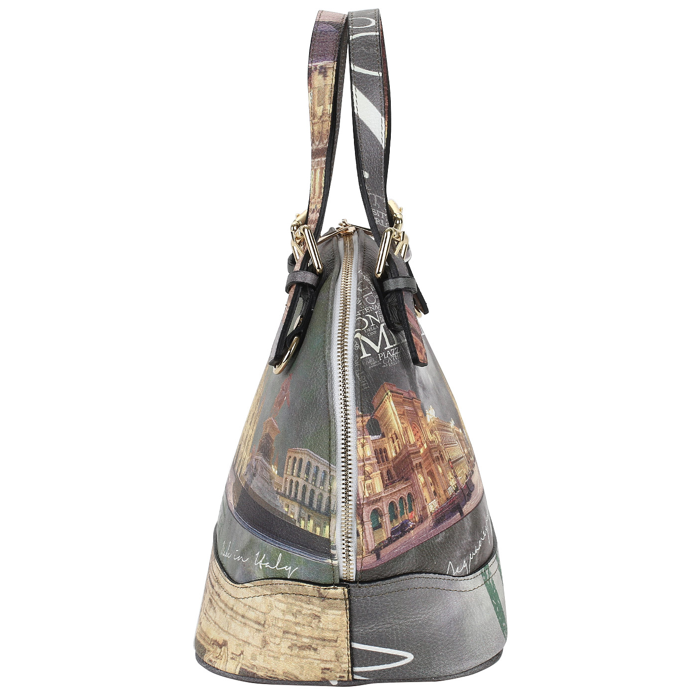 Сумка на двойной молнии Acquanegra Milan