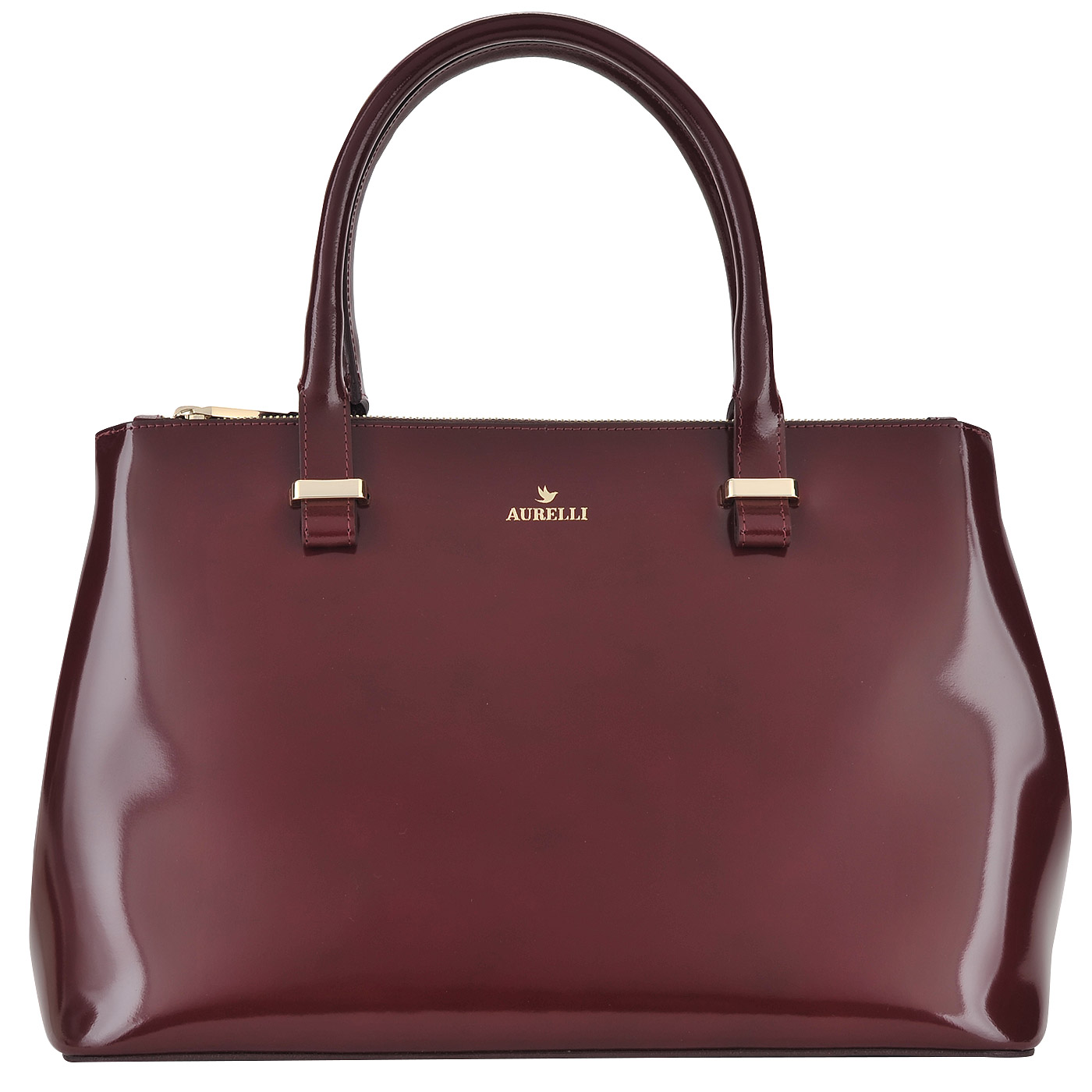 Aurelli Женская лаковая сумка с плечевым ремешком