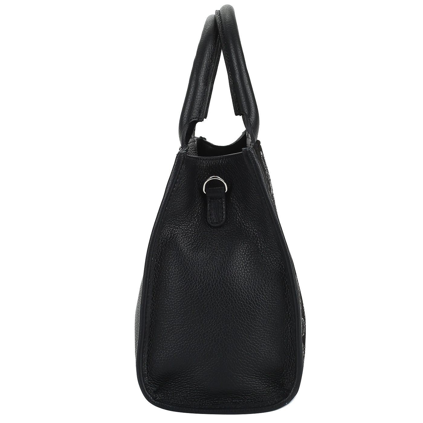 Сумка из кожи и замши с вышивкой Marina Creazioni 