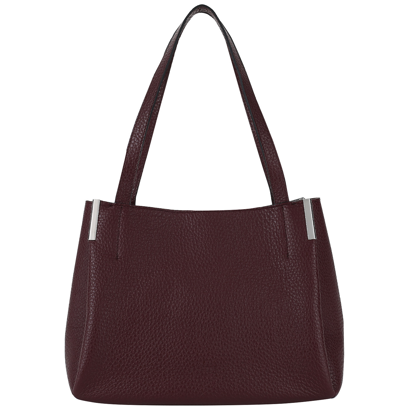 Chatte Бордовая кожаная сумка