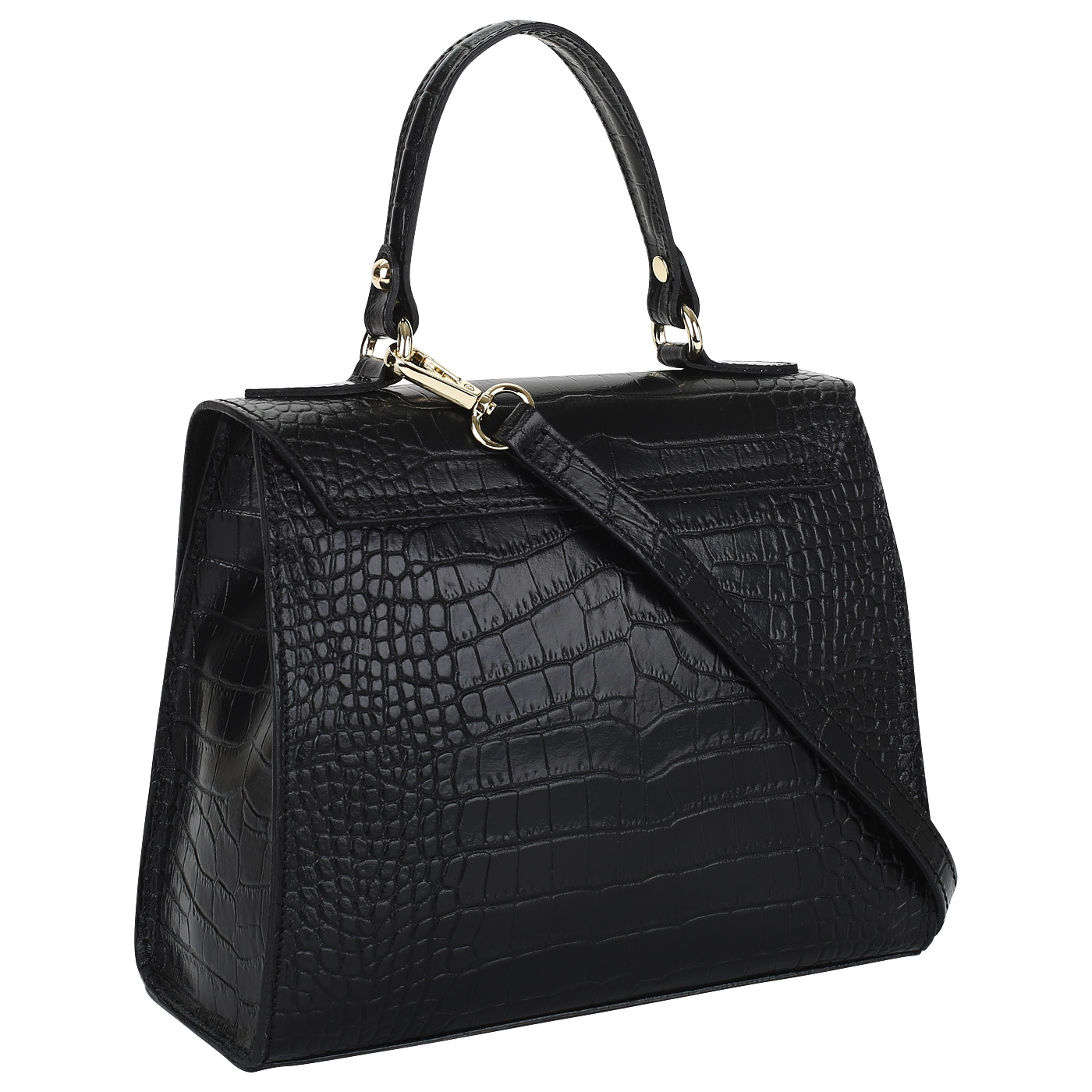 Сумочка-сэтчел на замочке Piumelli Tampa