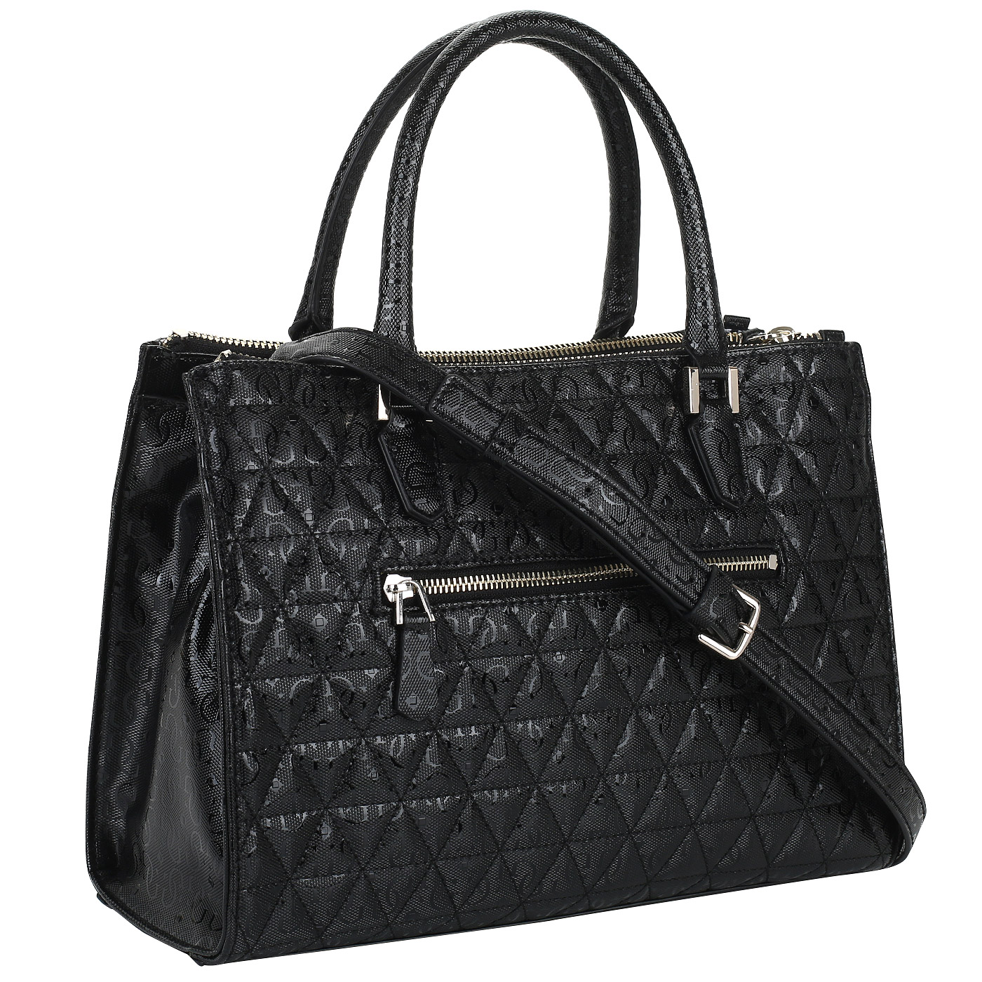 Стеганая сумка с тремя отделами Guess Tabbi