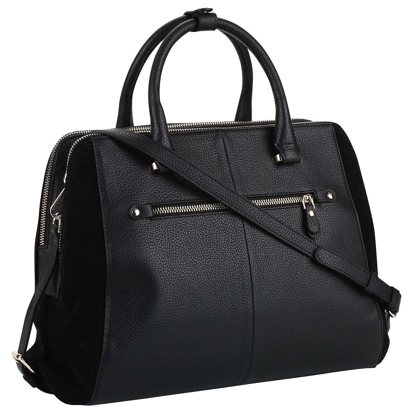 Классическая сумка с двумя отделами Aurelli 