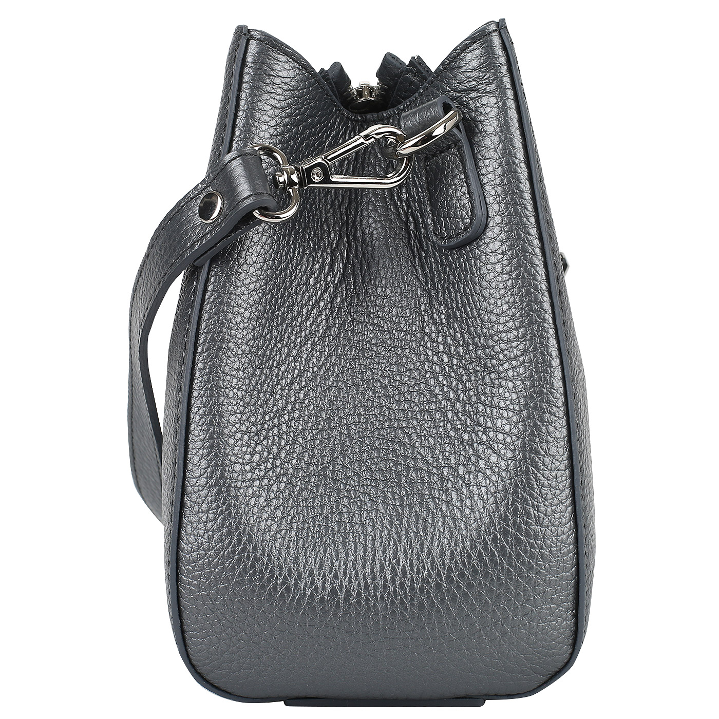 Сумочка из металлизированной кожи Chatte 