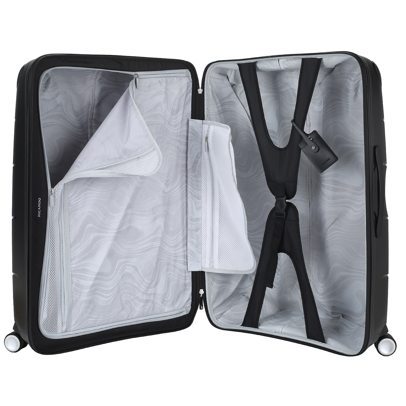 Чемодан большой L из полипропилена с кодовым замком Ricardo Mendocino