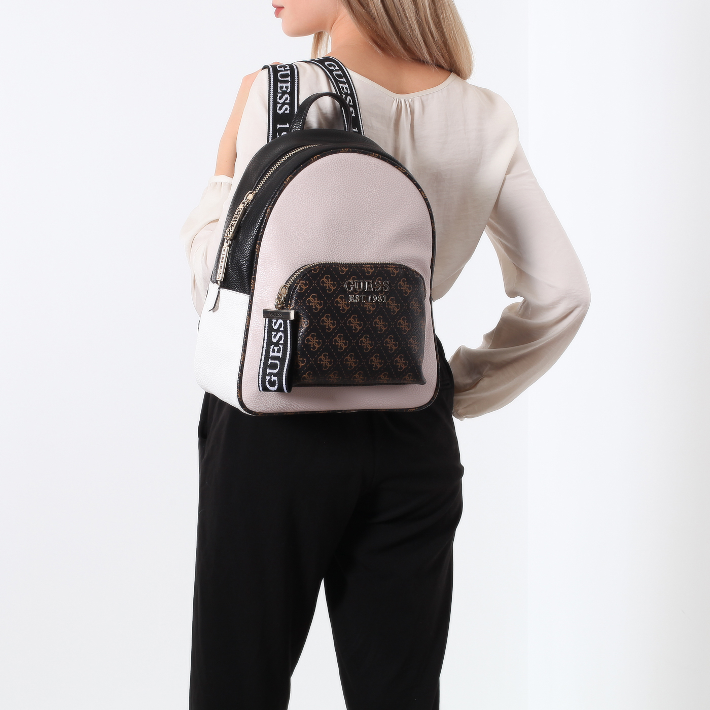 Рюкзак с логотипом бренда Guess Haidee