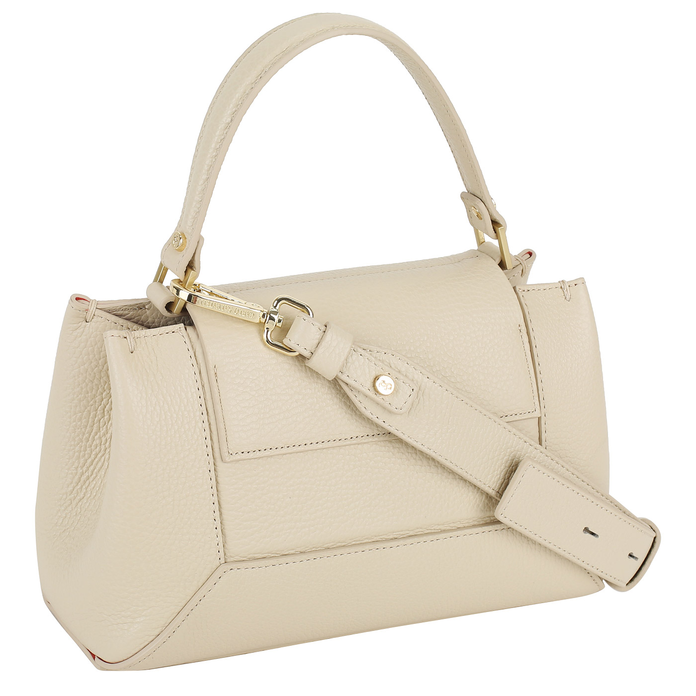 Кожаная сумка Carlo Salvatelli Marta gemma