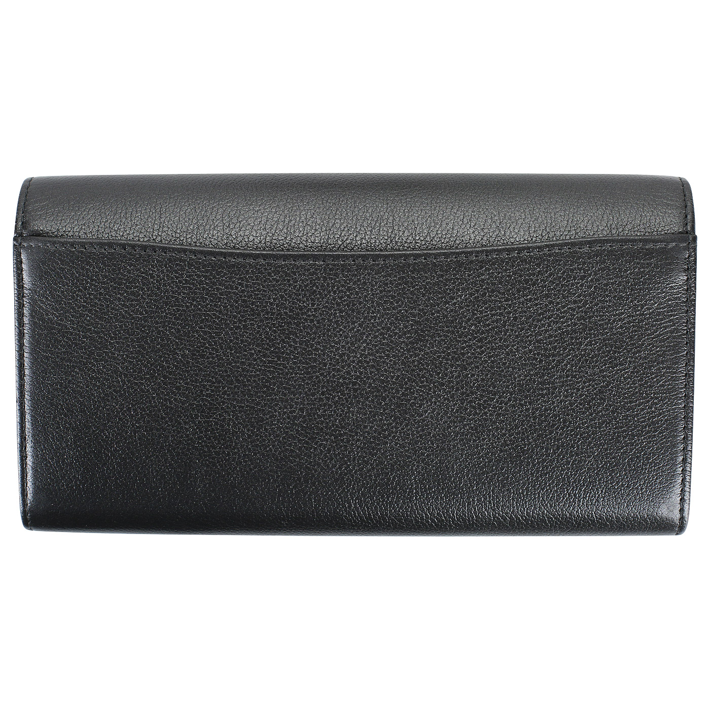 Черный кожаный кошелек Aurelli Stella