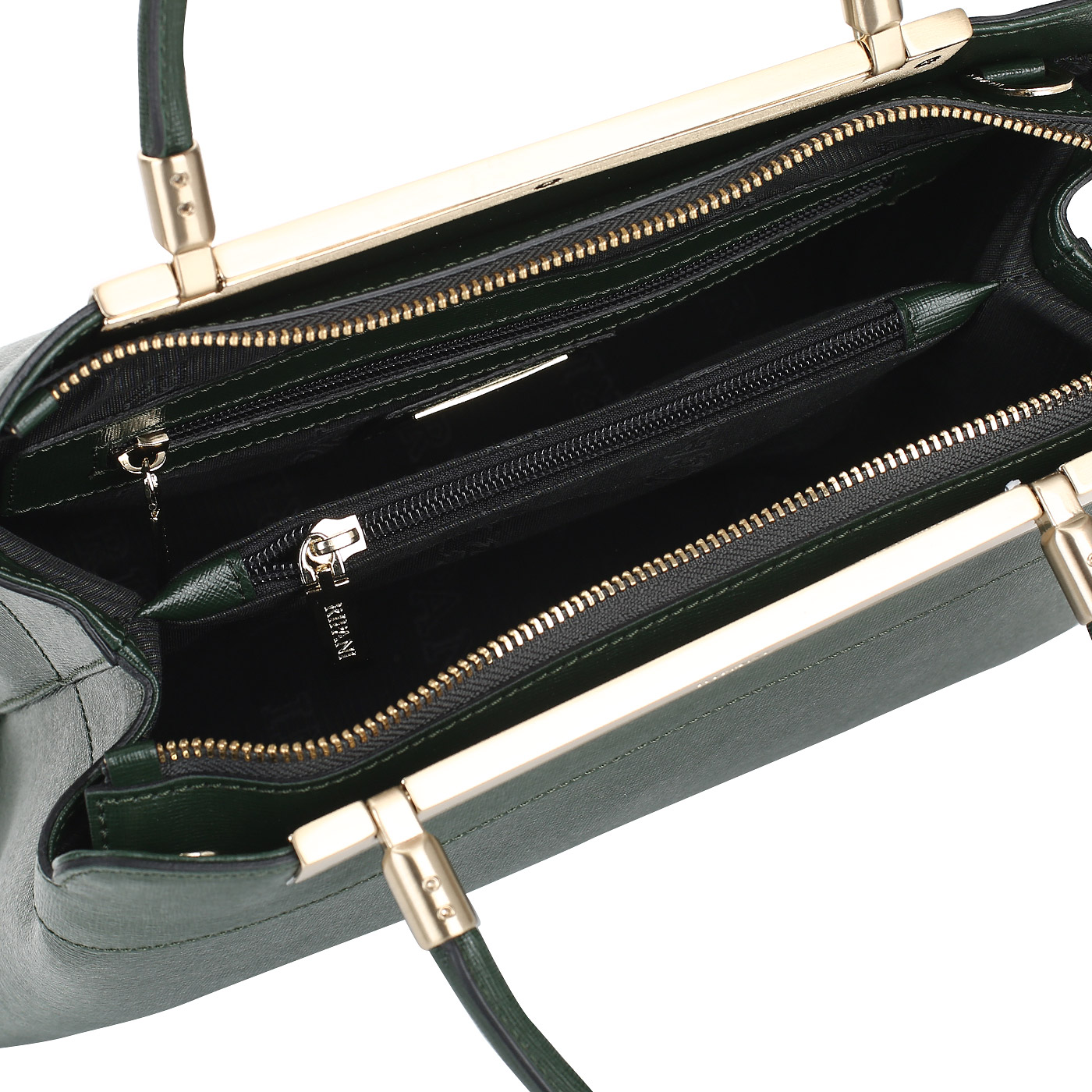 Сафьяновая сумка со съемным ремешком Ripani Calatea