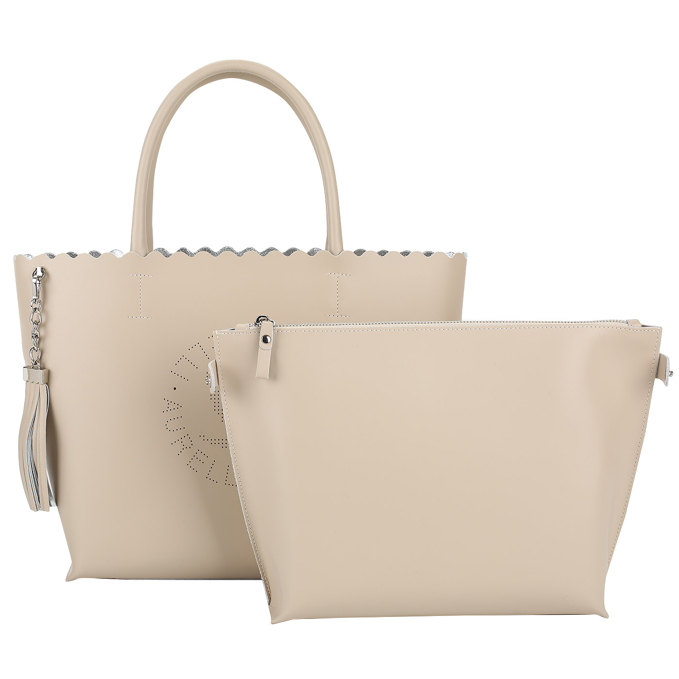 Сумка-тоут с ручками Aurelli Shine