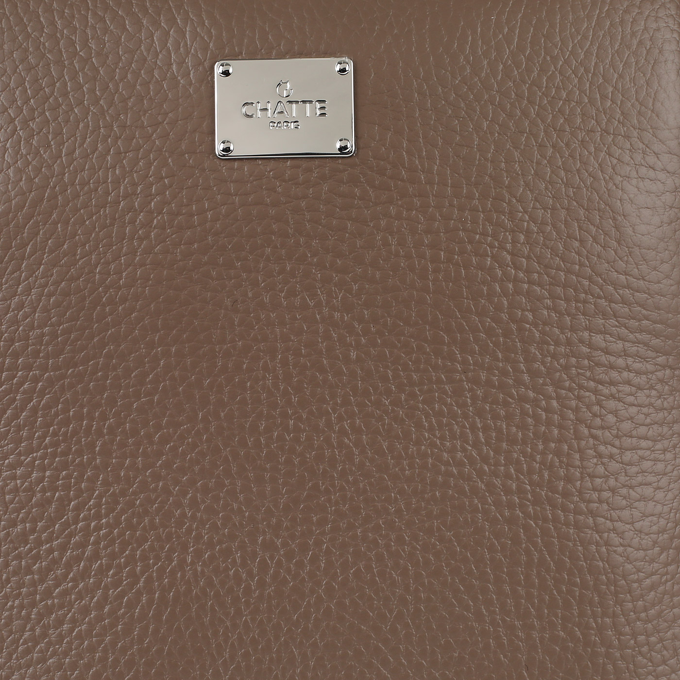 Серо-коричневый рюкзак с брелоком Chatte Lion